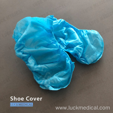 Blue Disposable Shoe Cover Non Slip